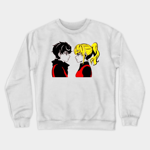 Baam and Rachel Tower of God Crewneck Sweatshirt by OtakuPapercraft